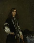 Gerard ter Borch the Younger Portrait of Francois de Vicq oil painting on canvas
